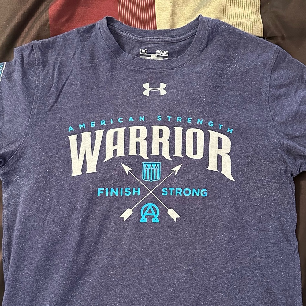 Under Armour Blue Warrior Tee